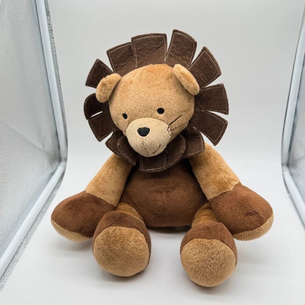 Lambs & Ivy Lion with felt mane 11"
